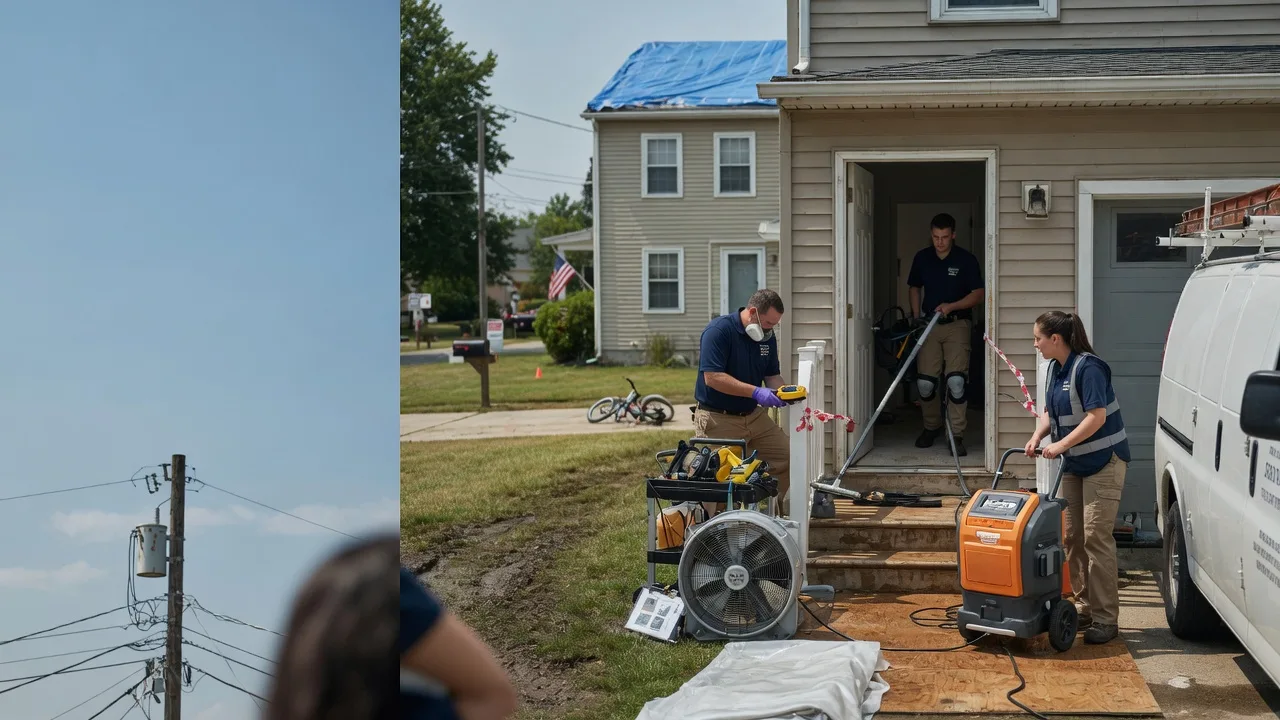 Water Damage Repair in Lower Brule, SD near me